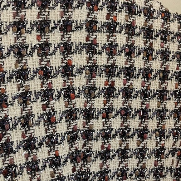 VERONICA BEARD CIRTANE HOUNDSTOOTH TWEED JACKET - Picture 11 of 12